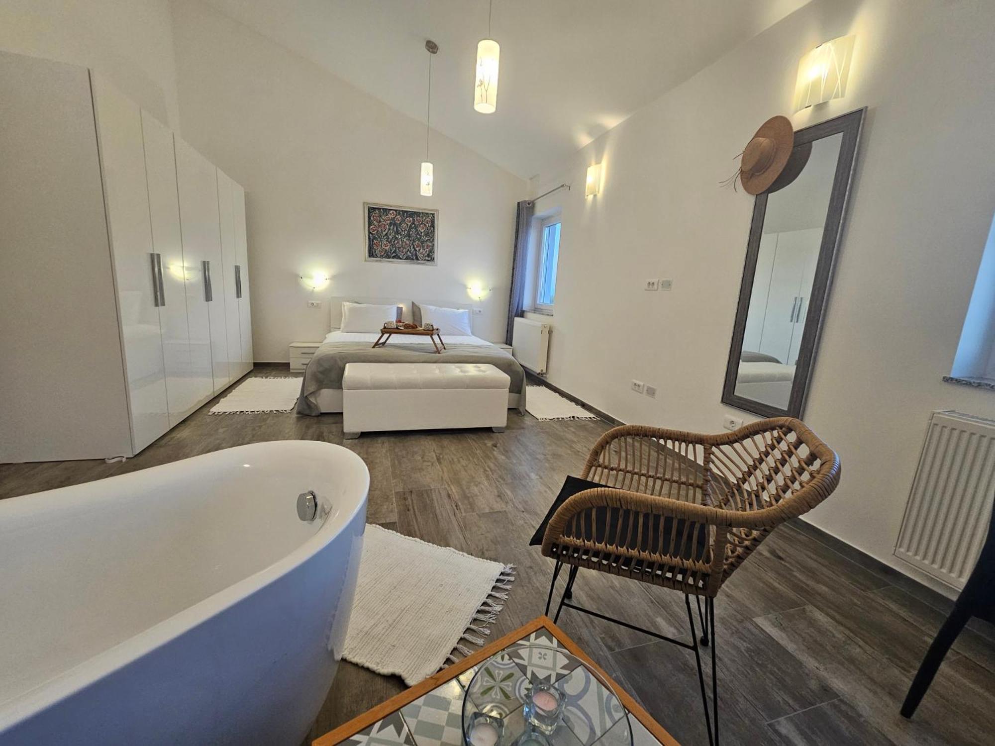 Aurora Apartment Liznjan Bagian luar foto